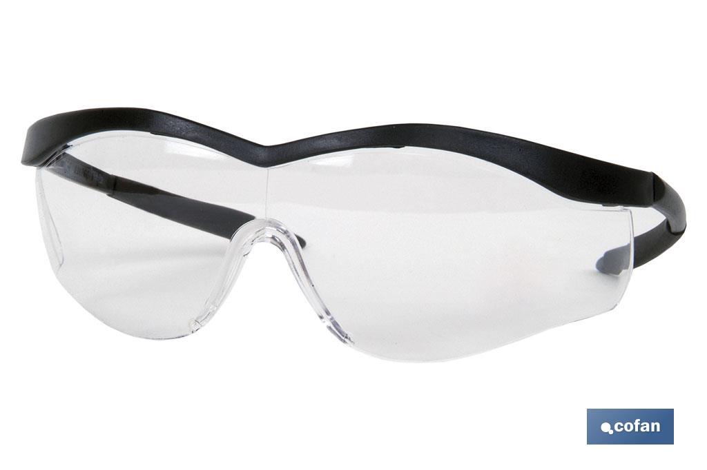 Gafas de Seguridad | Gafas con lente clara | Modelo Eyes 2000 | EN 166:2001 - Cofan