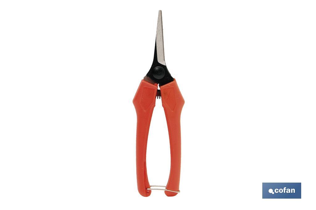 Pruning shears with fibre handle | 190mm | Suitable for pruning and harvesting - Cofan