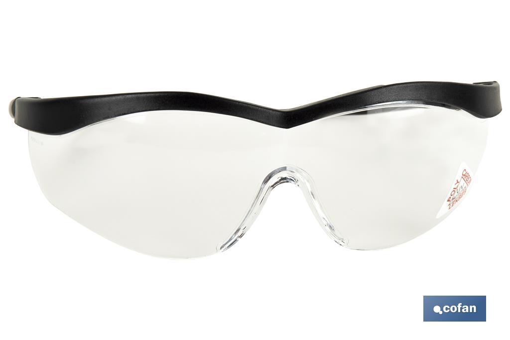 Occhiali di sicurezza | Occhiali con lenti chiare | Modello Eyes 2000 | EN 166:2001 - Cofan