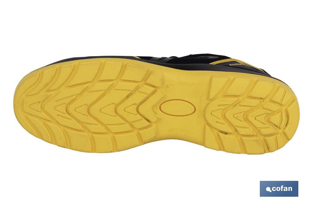 Scarpe sportive | Sicurezza S3-SRC ESD | Modello Montiel | Colore: nero | Suola antiscivolo - Cofan
