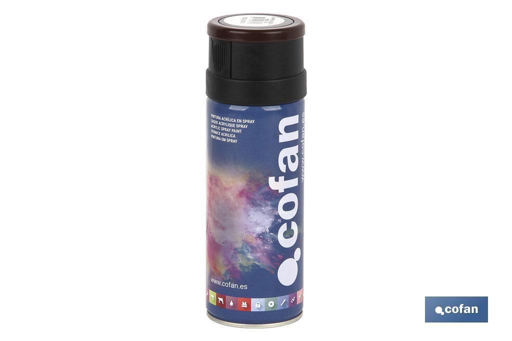 Smalto acrilico | Spray | Bomboletta da 400 ml | Vari colori - Cofan