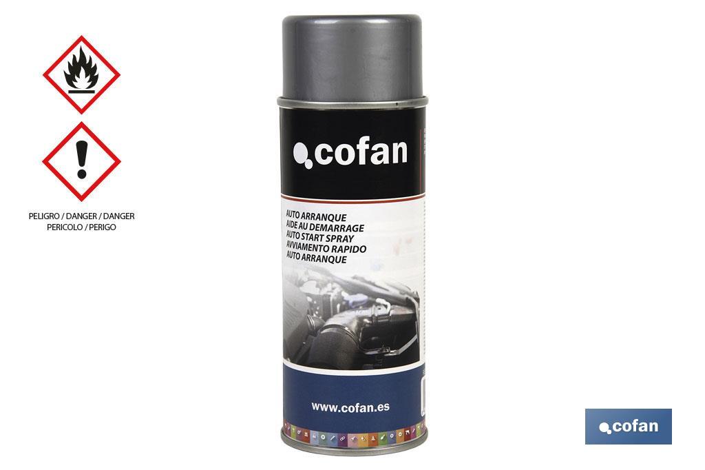 Engine starter 400ml | Ideal for quick start of your vehicle | Suitable for diesel or petrol vehicles - Cofan