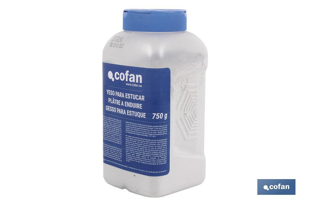 Fine plaster | Suitable for walls and ceilings | Easy to use and apply - Cofan