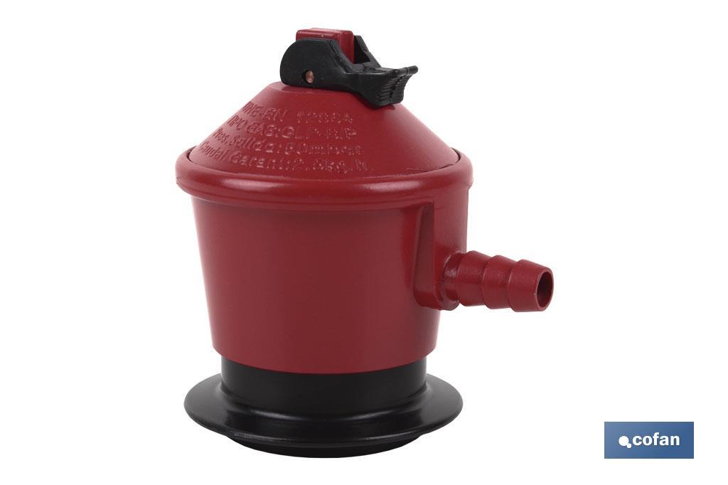 Butane/propane gas regulator | Domestic use | Regulator for butane gas cylinder - Cofan