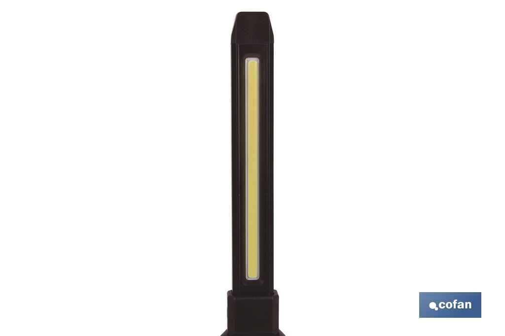 Lampada di ispezione pieghevole | 5 W COB LED 6500 K | Connessione USB - Cofan