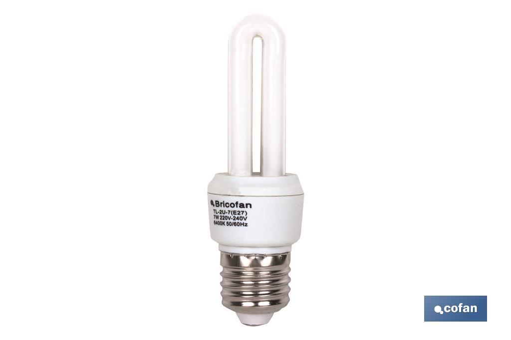 Energy saving lamp 2U 7W/E27 - Cofan