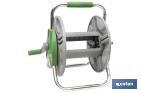 Hose reel | Completely portable accessory | Easy and convenient to carry | Practical and versatile product for your garden - Cofan
