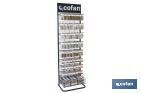 Display stand for assorted goods in blister - 906 units   - Cofan