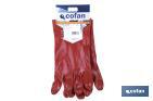 Wasserabweisende Handschuhe aus PVC 27cm - Cofan