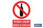 PROHIBIDO CONSUMIR BEBIDAS ALCOHÓLICAS