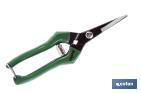 Harvest shears with straight tip and total length of 205mm | Special for gardening works - Cofan