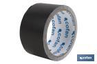 Cinta Adhesiva de Aluminio 30 Micras| Color Negro | Medida: 50 mm x 10 m - Cofan