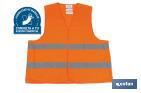 High visibility vest | Orange | Size XXL | EN ISO 20471 | CAT. III - Cofan