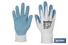 IMPREGNATED GLOVES FOR FOOD USE | SEAMLESS GLOVES | SAFETY AND COMFORT | WITH NITRILE COATING
