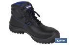 LEATHER SAFETY BOOT | BLACK | SECURITY S3 | ISKUR MODEL | LIGHT CARBON TOE CAP