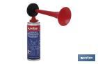 Compressed air horn | Content: 300ml | Ideal for sporting events or acoustic signalling - Cofan