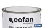 Water-based enamel for tiles | 750ml paint bucket - Cofan