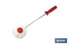 Corner paint roller with long handle | Roller for painting corners | Professional finish - Cofan