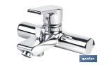 Single-handle bath tap | Ross Model | Brass | Size: 13 x 11 x 18 x 3cm - Cofan