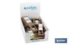 Set de ambientadores con fragancia a Cedro | Kit de 3 ambientadores para el hogar y 1 para el coche - Cofan