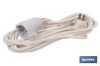 Prolongador de cable eléctrico | Varias medidas de cable (3 x 1,5 mm) | Base Bipolar - Cofan