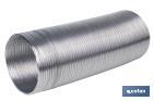 ALUMINIUM SEMI-RIGID FLEXIBLE HOSE DUCT | AVAILABLE IN DIFFERENT LENGTHS AND DIAMETERS