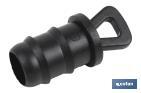 Compression stop end for drip irrigation system | Recommended for irrigation hoses | Easy to assemble and install - Cofan