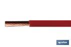Rollo Cable Eléctrico de 100 m | H07V-K | Sección 1 x 1,5 mm2 | Color rojo - Cofan