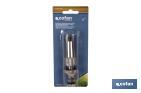 Adjustable brass nozzle | Nozzle for garden hoses | Suitable for several types of irrigation - Cofan