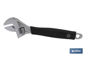 Adjustable wrench with central thumb screw | Comfort handle | Available in various sizes and opening capacities - Cofan