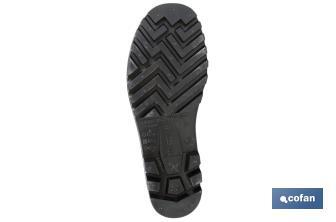 Stivali di gomma | Colore: nero | Ottima qualità | Realizzati in PVC - Cofan