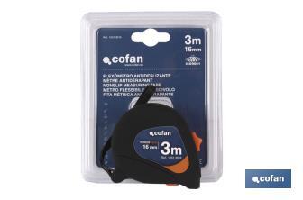 Flexómetro antideslizante - Cofan