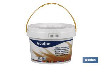 Pittura acrilica | Consigliata per l'interno | Facile da applicare e asciugatura rapida - Cofan