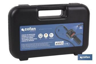 Caméra d’inspection avec TFT/LCD en couleur | Dimensions de 2,4" | Longueur : 0,8 mm - Cofan