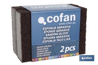 Sanding sponge "Coarse Grain" - Cofan