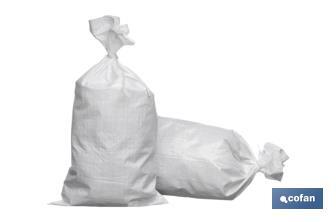 Pack of 10 polypropylene raffia sacks 60x100cm - Cofan