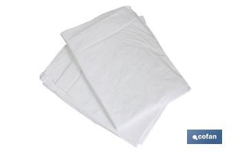 Pack of 10 polypropylene raffia sacks 60x100cm - Cofan