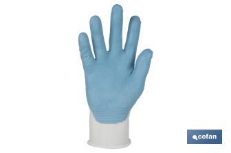Handschuhe in Blau für die Lebensmittelindustrie - Cofan