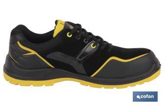 Scarpe sportive | Sicurezza S3-SRC ESD | Modello Montiel | Colore: nero | Suola antiscivolo - Cofan