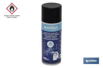 Sanitising air freshener | Capacity: 400ml | Efficient and quick action - Cofan