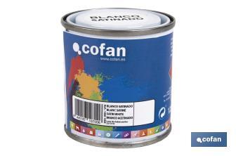 Smalto sintetico | Vari colori | Latta da 125 ml, 375 ml, 750 ml o 4 L - Cofan