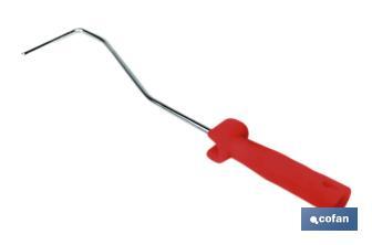 Handle for mini paint rollers | Polypropylene handle for mini paint roller refills | Several sizes - Cofan