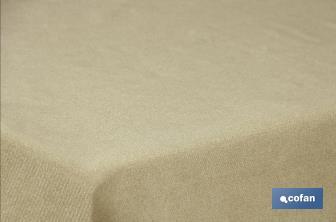 Resin-coated golden tablecloth | Available in different sizes
 - Cofan