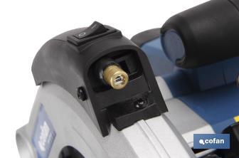Sega circolare | Ø185 mm | Guida laser esterna | Sega elettrica circolare da 1500W e 5800 giri/min - Cofan