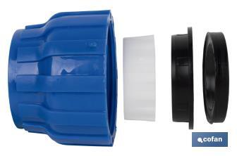 Centre reducing tee coupling | Available in different diameters - Cofan