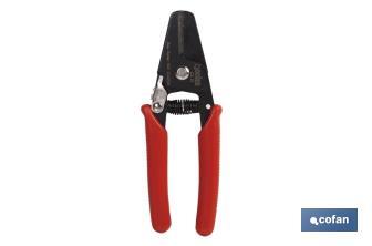 Tie cutting pliers | Size: 150mm | Material: steel - Cofan