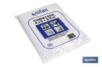 Coverall plastic sheeting "Extra strong" - Cofan
