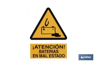 Batteries in bad conditions - Cofan