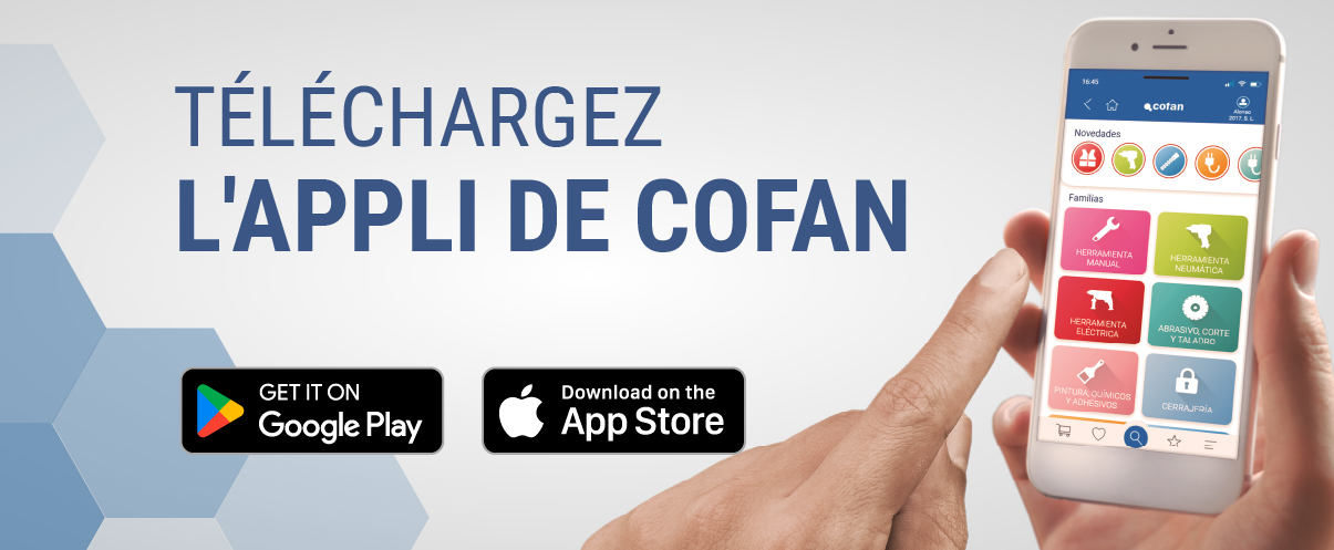 Téléchargez l'Appli Cofan