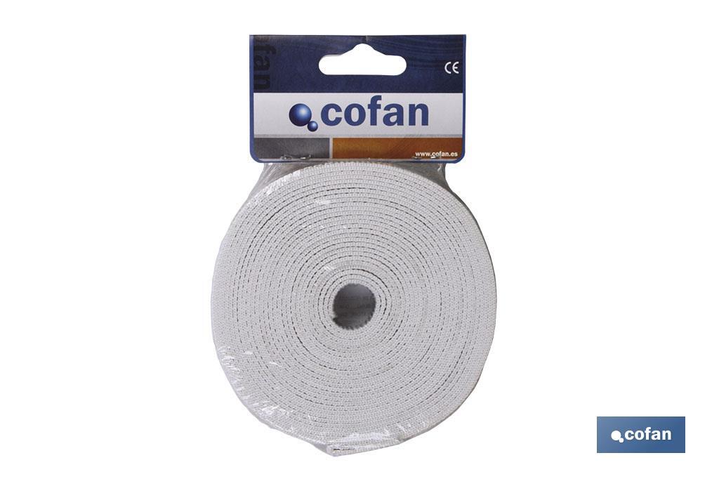 Blister fita persiana 22mm x 5 e 6m (cinzento/bege) - Cofan